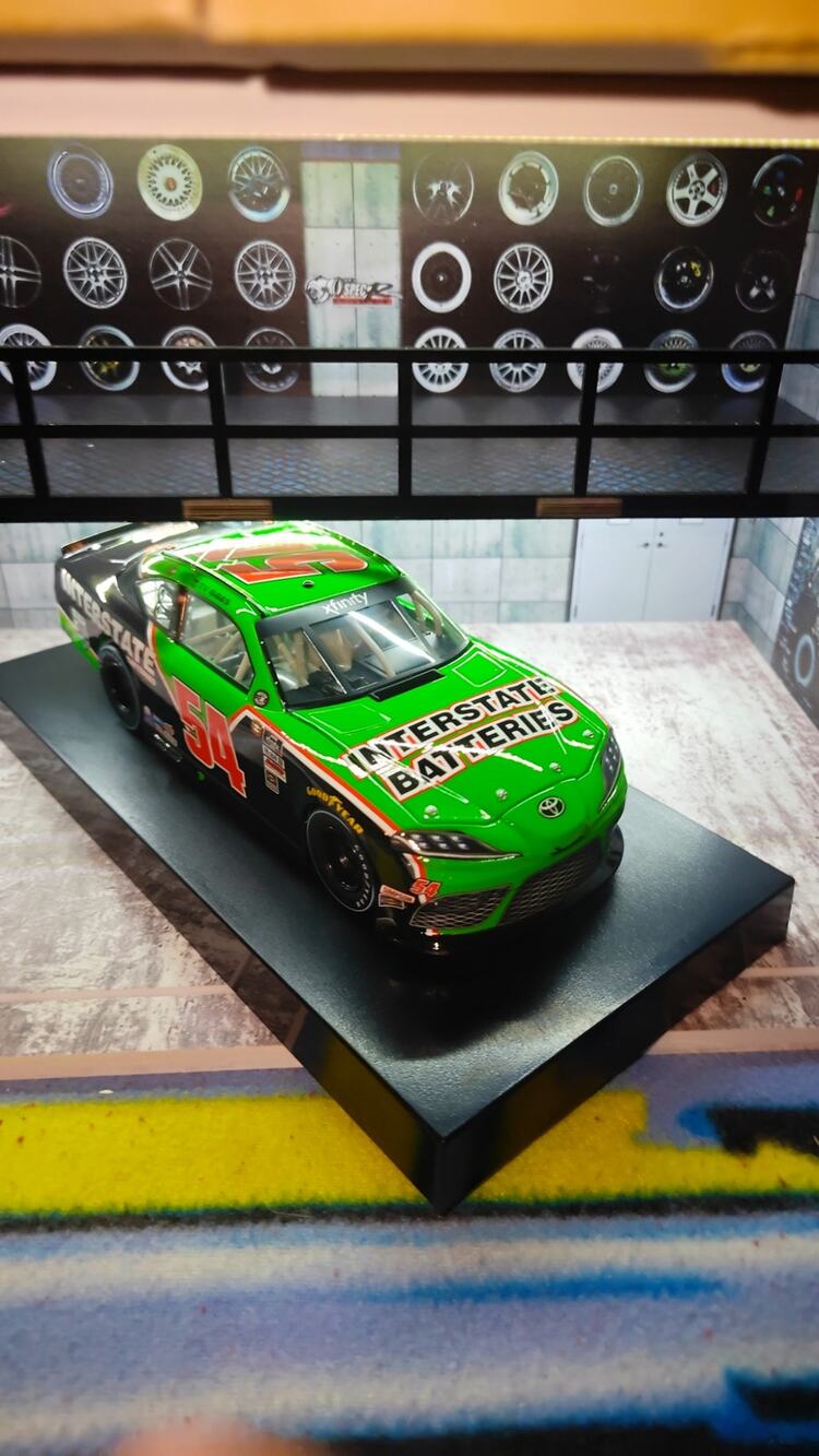 Ty Gibbs 54 Interstate Batteries Throwback 2021 Supra 1/624 1:24 Diecast DIN 105